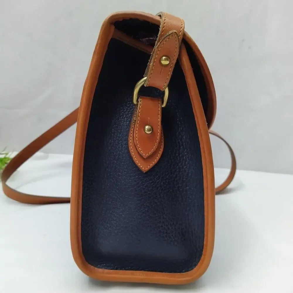 Dooney & Bourke Black Pebbled Leather Crossbody Bag - Vintage Made in USA - Picture 15 of 16